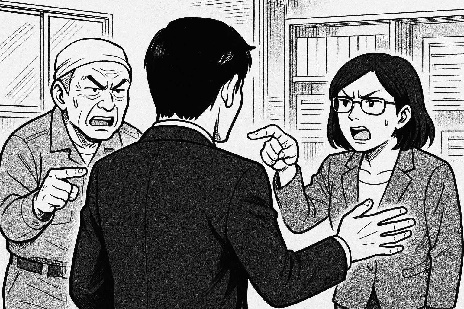 現場は職人気質、事務方は効率重視で温度差が大きい。社内が一枚岩になれない