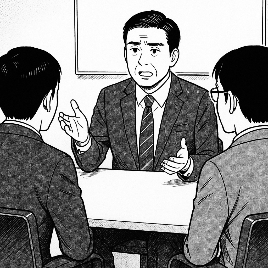 MVV策定スタッフによるヒアリング