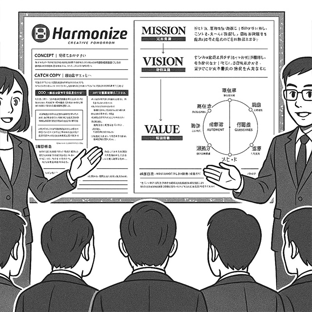 ⑤ MVVボードデザインのご提案 | MVV策定